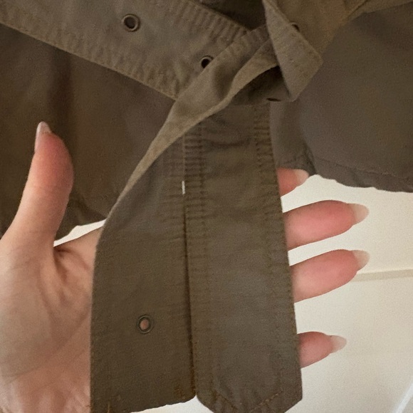 RALPH LAUREN | Olive Utility Field Jacket Belted Waist multiple Pockets, medium - Picture 10 of 11